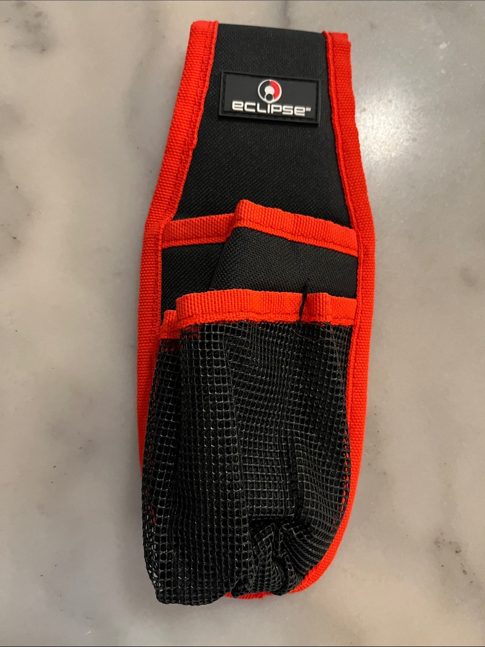 Eclipse Black and Red Multi-Pocket Tool Pouch